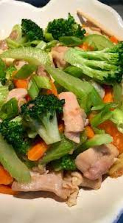 Chicken With Mixed Vegetable