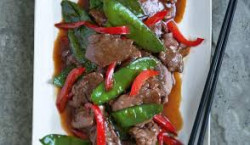 Beef Capsicum With Oyster Sauce