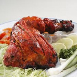 Tandoori Chicken(1Pc) With Salad