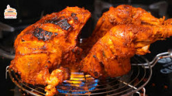 Tandoori Chicken Half(2Pc) With Salad