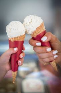 Double Scoop With Cone