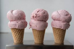 Triple Scoop With Cone