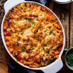 B.B.Q Chicken Baked Pasta