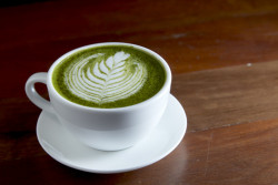 Hot Green Tea Latte