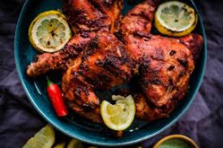 Tandoori Chicken Full(4Pc) With Salad