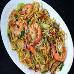 Taj House Chowmein(Chicken,Prawn,Beef)